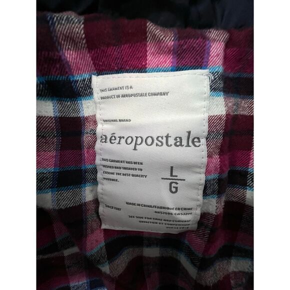 Aeropostale Navy Blue Puffer Vest - Picture 4 of 6